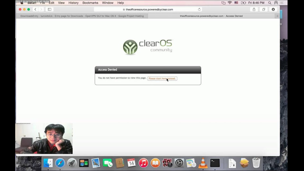 client access for mac os x